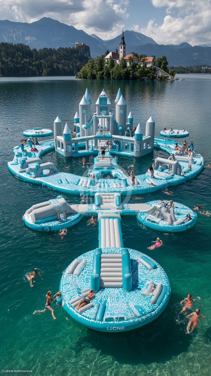 Beach Villa, Water Park & Island Entertainment